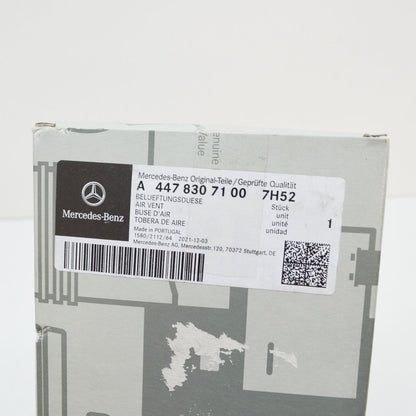 NEW MERCEDES-BENZ VITO W447 REAR LEFT ROOF AIR VENT A44783071007H52 ORIGINAL