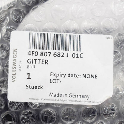 Genuine NEW AUDI A6 ALLROAD C6 FRONT RIGHT FOG LIGHT GRILLE 4F0807682J01C 2011 ORIGINAL